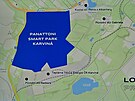 Umstn projektu velkho prmyslovho parku Panattoni mezi Karvinou, Havovem...