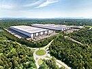 Vizualizace projektu velkho prmyslovho parku Panattoni mezi Karvinou,...