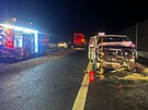 Nsledky hromadn nehody na D1 (29. listopad 2024)
