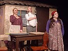 Sn�mek ze zkou�ky ma�arsk� komedie T�tovi. Divadeln� soubor D3 uvede d�lo...