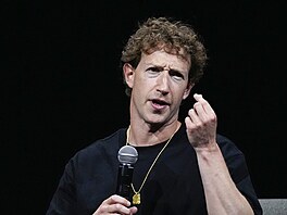 Mark Zuckerberg na konferenci SIGGRAPH 2024 (29. �ervence 2024)