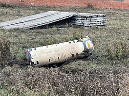 Ruské ministerstvo obrany zveejnilo kusy amerických raket ATACMS, kterými...