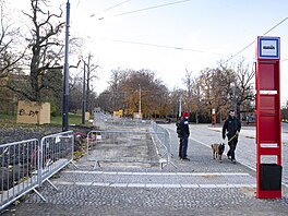 Okolí holeovického Výstavit a Stromovky zmní podobu. (23. listopadu 2024)