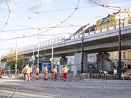 Okolí holeovického Výstavit a Stromovky zmní podobu. (23. listopadu 2024)