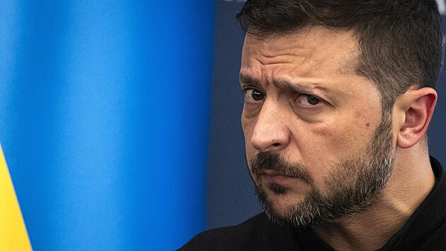 Ukrajinsk� prezident Volodymyr Zelenskyj na n�v�t�v� Washingtonu (9. �ervence 2024)