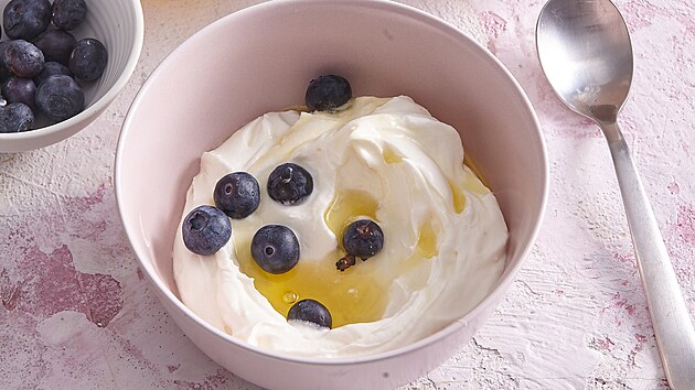 Domácí pribiáek s borvkami