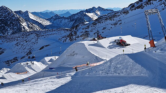 Snowpark Tirol-Stubai Zoo (listopad 2024)