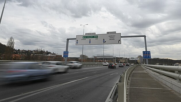 Zrekonstruovan� Barrandovsk� most.(24. listopadu 2024)