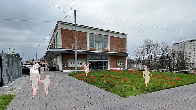 Lid� navrhuj� do projektu Tvo��me Zl�n tak� prom�nu prostranstv� okolu Mal� sc�ny.