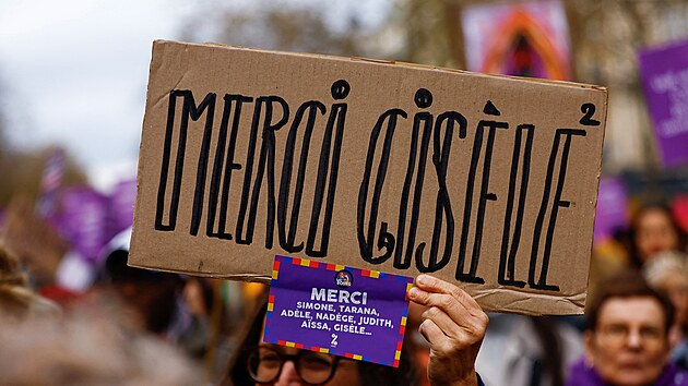 Tisce Francouz demonstruj proti nsil pchanmu na ench. (23. listopadu 2024)