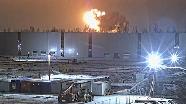 U Vilniusu havaroval n�kladn� letoun spole�nosti DHL z Lipska. (25. listopadu 2024)