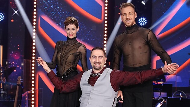 Marta Dancingerov� a Martin Pr�gr s patronem Petrem Svobodou