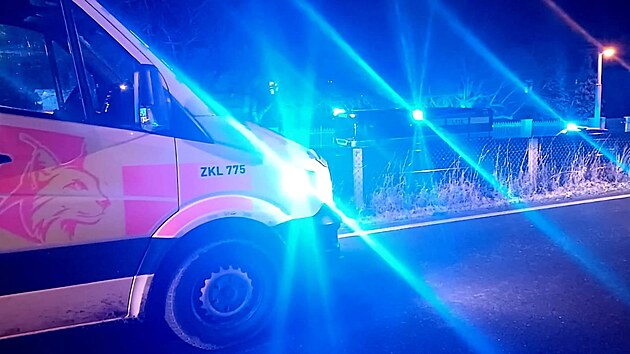 Zchrann sluba zasahuje u nehody v ernoicch, pi n vlak pejel dvku. ((28. listopadu 2024)