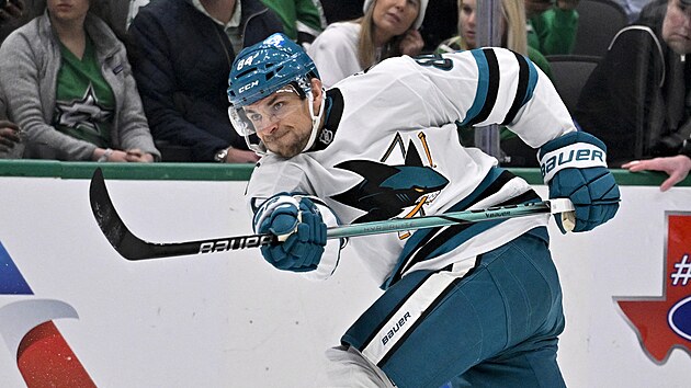 Jan Rutta ze San Jose Sharks pi stele
