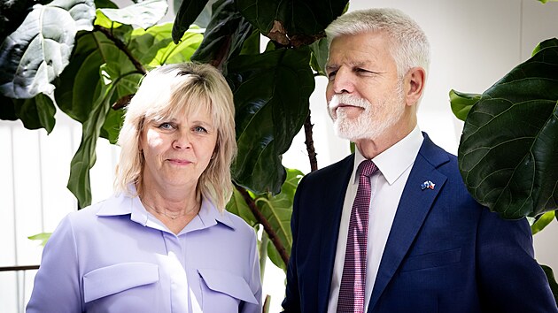 Prezident Petr Pavel s man�elkou Evou nav�t�vili Parlament ve st�t� Nov� Ji�n� Wales. (25. listopadu 2024)