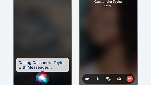 Messenger bude um�t vyu��t Apple asistentku Siri k hlasov�mu ovl�d�n�.