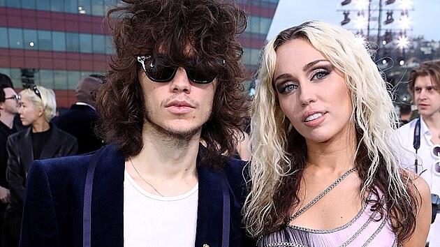 Maxx Morando a Miley Cyrusov� v Los Angeles (9. b�ezna 2023)