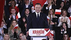 Karol Nawrocki bude na prezidenta kandidovat za opozin Prvo a spravedlnost....