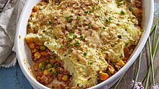 Zape�en� maso s bramborovou ka��