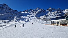 Podzimní ly�ování na Stubaiském ledovci (listopad 2024)