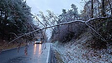 St�edo�e�tí hasi�i vyjeli ke 36 událostem, které zp�sobila studená fronta....