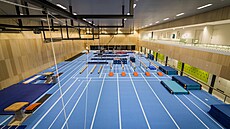 Gymnastický sál, který je sou�ástí sportovního kampusu Zuiderpark.