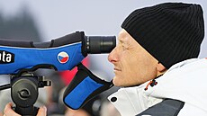 Ond�ej Moravec, trenér �eských biatlonist�.