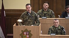 Na zahájení Velitelského shromá�d�ní ná�elníka Generálního �tábu A�R promluvil...