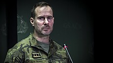 Na zahájení Velitelského shromá�d�ní ná�elníka Generálního �tábu A�R promluvil...