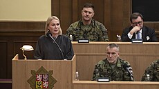 Na zahájení Velitelského shromá�d�ní ná�elníka Generálního �tábu A�R promluvila...