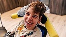 Rodi�e Káji Vitáska z Choliny na Olomoucku  z�stali doma, aby mohli o t�ce...