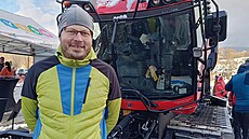 Ly�a�ské b�ecké trati v Jeseníkách bude upravovat nová rolba PistenBully 100,...