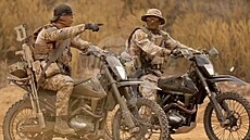 Zábr z náborového videa wagnerovc v Africe