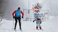 �estnáctka dobrovolník� ze spolku Ly�a�ské Jihlavsko upravuje nejen desítky...