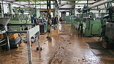 kody zpsobené povodní v etzárn eská Ves.