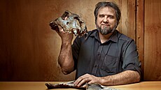 Závje snhu, mráz a tém nepetritý píval snhových vloek. Kam jen oko...