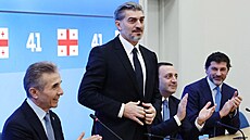 V Gruzii bude prezidentem bývalý hrá� Manchesteru City Micheil Kavela�vili.