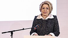 Pedsedkyn ruské Rady federace Valentina Matvijenková (30. íjna 2024)