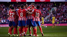 Fotbalisté panlského Atlétika Madrid.