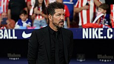Trenér fotbalového Atlétika Madrid Diego Simeone..