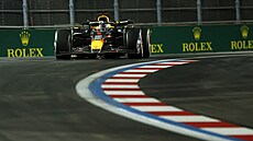 Max Verstappen b�hem Velké ceny Las Vegas.