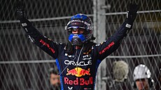 Max Verstappen slaví tvrtý mistrovský titul ve formuli 1.