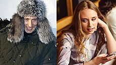 Nejmladí dcera ruského diktátora Vladimira Putina Jelizaveta Krivonogichová...