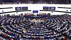 První plenární zasedání nového europarlamentu ve francouzském trasburku (16....
