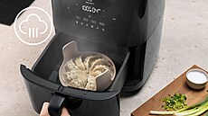 Pára uchovává barvu, vitaminy i dalí iviny jak v zelenin, tak v rybách. Pára...