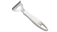 Ocelová �krabka na ryby snadno odstraní �upiny.