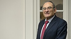 Izraelsky expert na mezinarodni vztahy Eytan Gilboa v Praze.