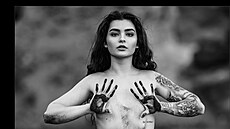 Fotomodelka a fotografka Kristýna Hamíková na Instagramu (2024)