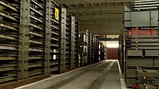 Mosty ve skladu Správy státních hmotných rezerv, p�ipravené k okam�itému...