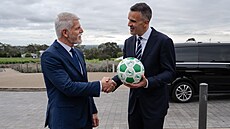 Petr Pavel se setkal s p�edsedou vlády Ji�ní Austrálie Peterem Malinauskasem....